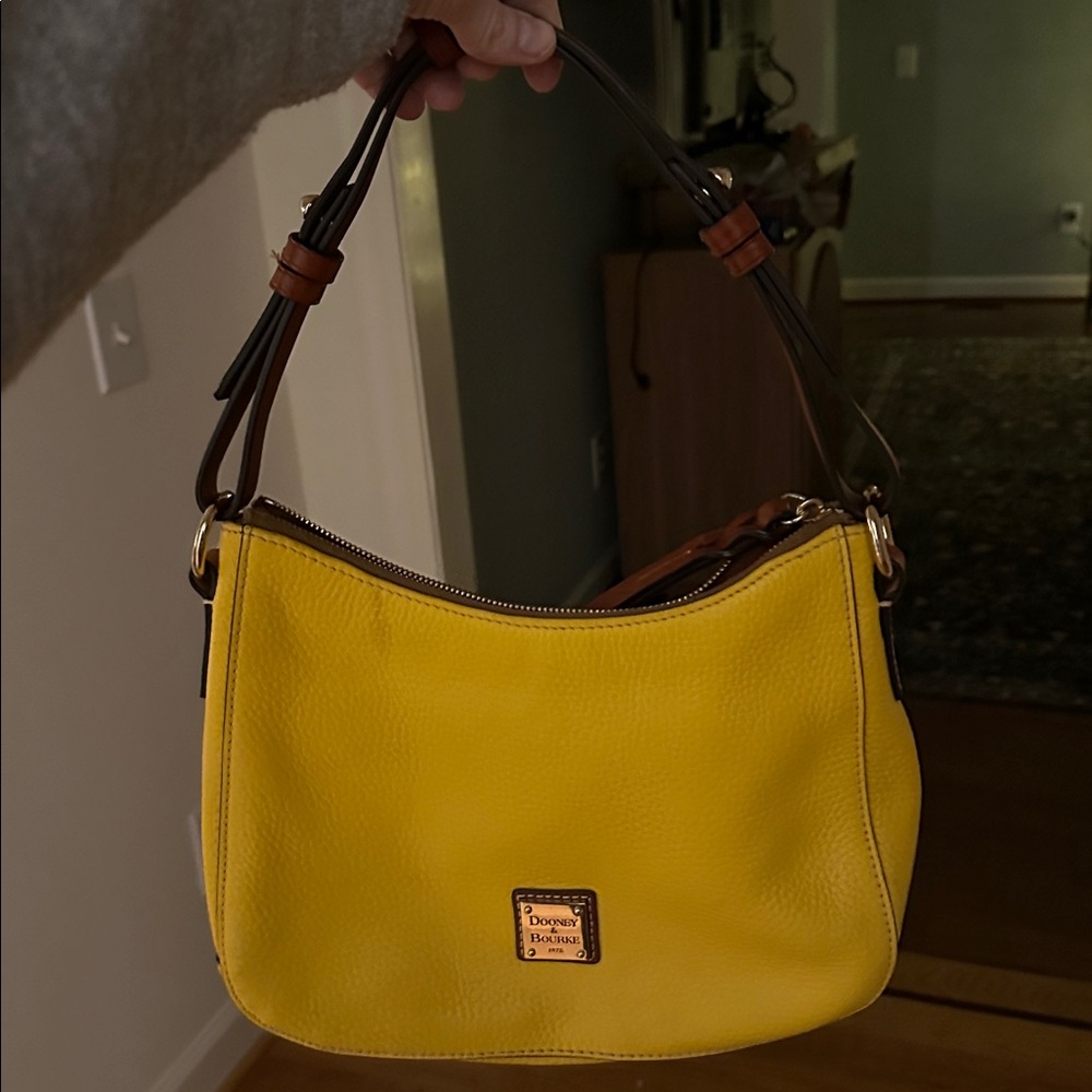Dooney & Bourke  Yellow Shoulder Bag